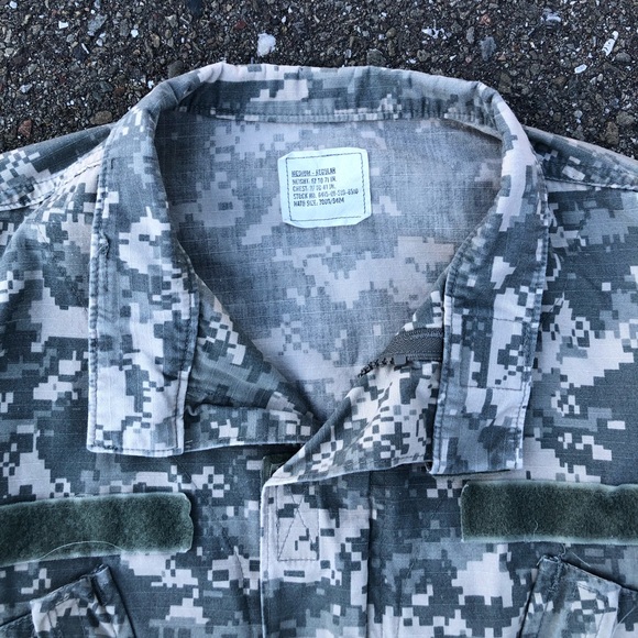 Camo Military Jacket Coat Zip Up. 🪖 - Picture 3 of 4